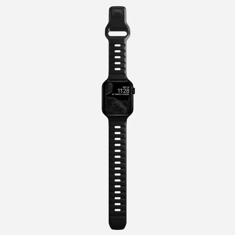 NOMAD Sport Band - remienok pre Apple Watch 46mm/49mm s FKM (čierna)
