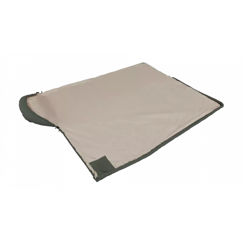 Spací vak syntetický Outwell Campion Prime (185 cm) - zelený veľkosť: ľavý