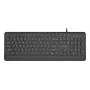 Klávesnica multimediálna USB ENG/Čierna KB-MCH-05 Gembird