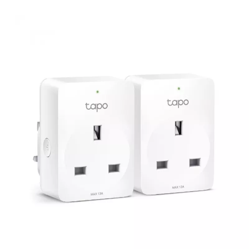 TP-Link Tapo Mini Smart Wi-Fi zásuvka, interiér, biela, domácnosť, polykarbonát (PC), stav, CE, RoHS