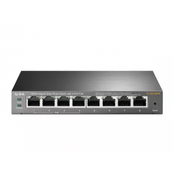 TP-Link 8-portový Gigabit Easy Smart Switch so 4-portovým PoE, Managed, L2, Gigabit Ethernet (10/100/1000), Power over Ethernet (PoE)