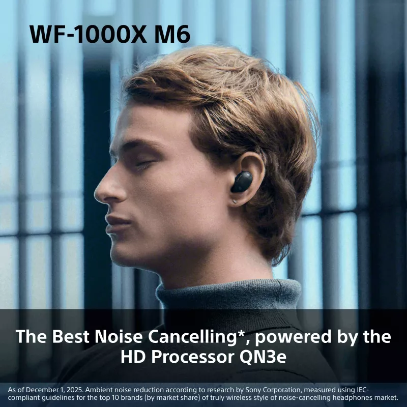 Sony WF1000XM6S.CE7 headset bezdrôtový do uší hovory/hudba Bluetooth strieborný