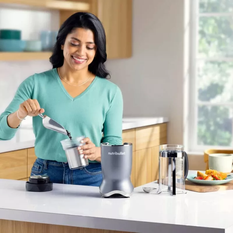 NutriBullet NB1224DG 0,9 L stolový mixér 1200 W tmavosivý