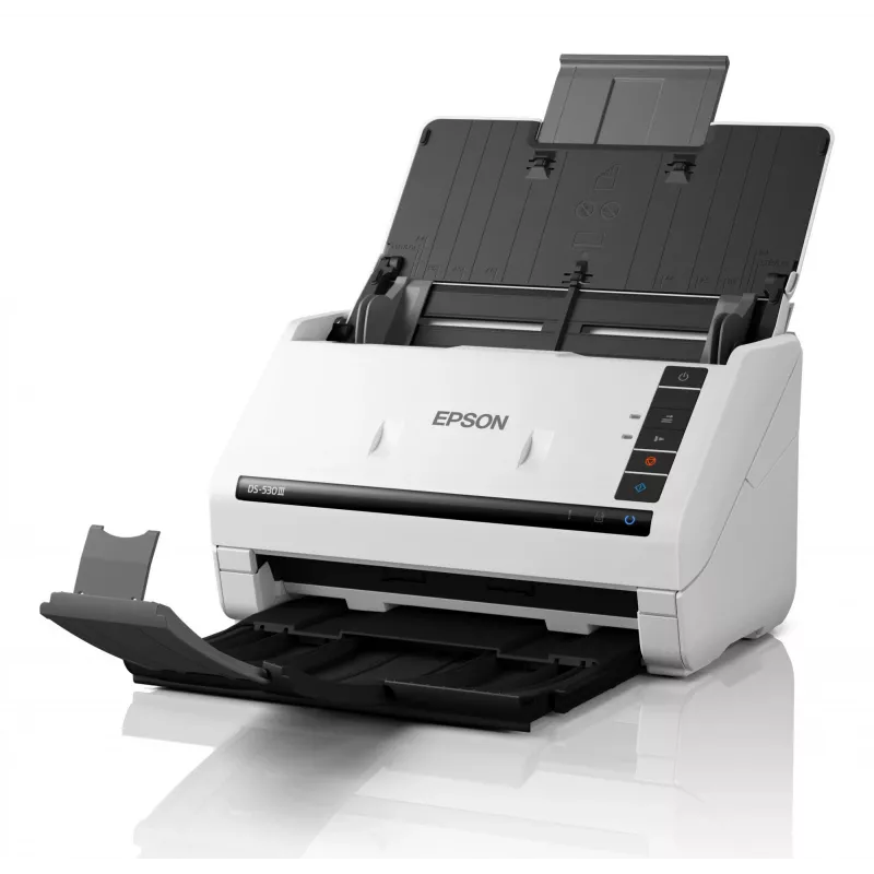 Epson WorkForce DS-530III skener s podávačom 600 x 600 DPI A4 biely