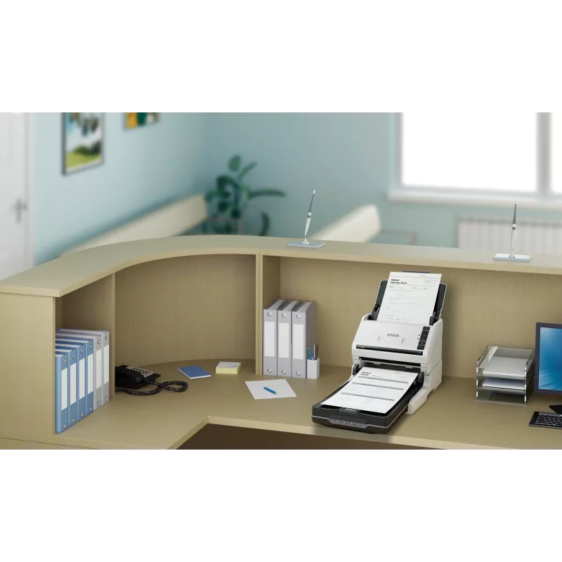 Epson WorkForce DS-530III skener s podávačom 600 x 600 DPI A4 biely