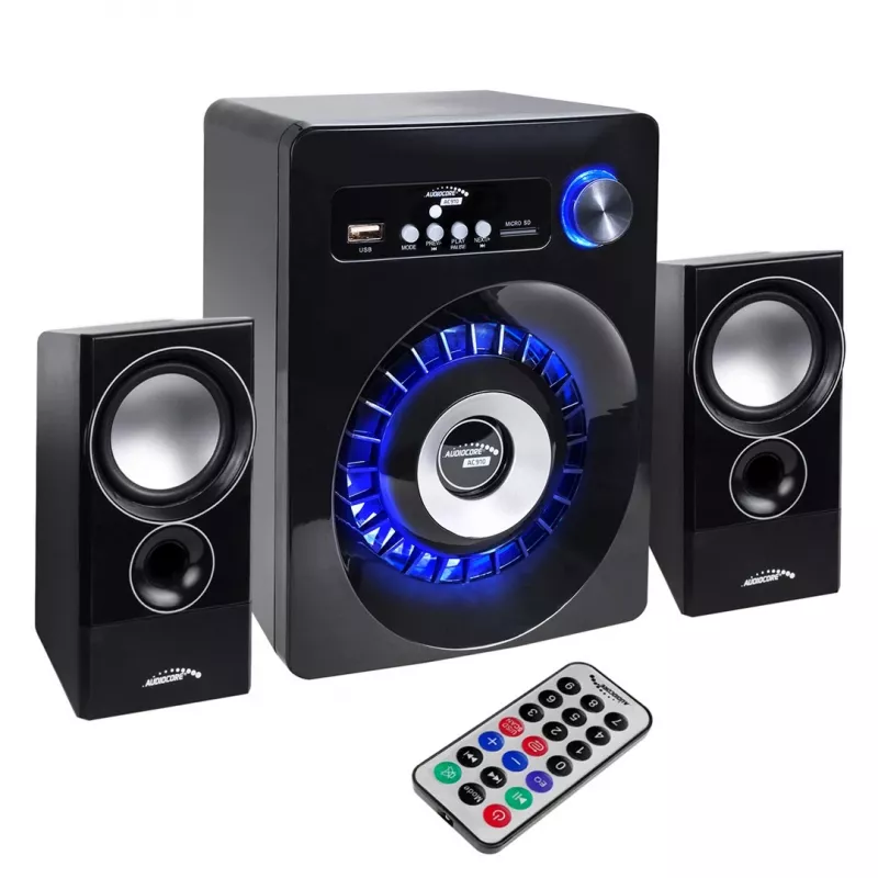 Audiocore AC910 reproduktorová sada 10 W PC / notebook čierna Bluetooth