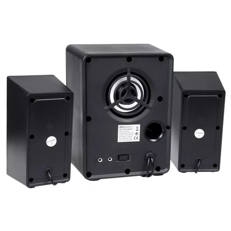 Audiocore AC910 reproduktorová sada 10 W PC / notebook čierna Bluetooth