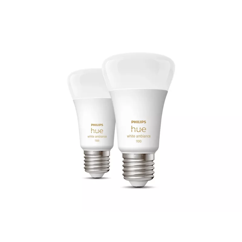 Philips Hue White ambience A60 – E27 smart žiarovka – 1100 (balenie 2 ks)