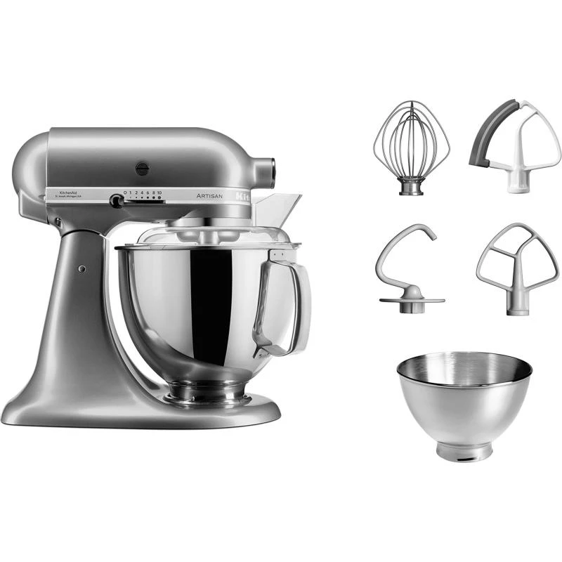 KitchenAid 5KSM175PSECU kuchynský robot 300 W 4,8 l Graphite