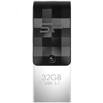 Silicon Power Mobile C31 – 32 GB – USB 3.0 (3.1 Gen 1) – Type-A/Type-C – Mac OS X 10.10 Yosemite – Mac OS X 10.11 El Capitan – Mac OS X 10.12 Sierra – Mac OS X 10.3 Panther,... – A
