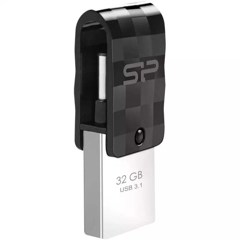 Silicon Power Mobile C31 – 32 GB – USB 3.0 (3.1 Gen 1) – Type-A/Type-C – Mac OS X 10.10 Yosemite – Mac OS X 10.11 El Capitan – Mac OS X 10.12 Sierra – Mac OS X 10.3 Panther,... – A