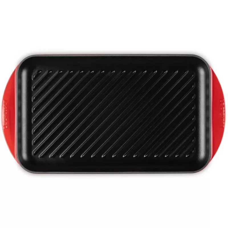 Le Creuset veľká grilovacia doska 47x25x32 čerešňová