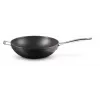 Le Creuset Toughened Non-Stick wok 30 cm čierna/strieborná