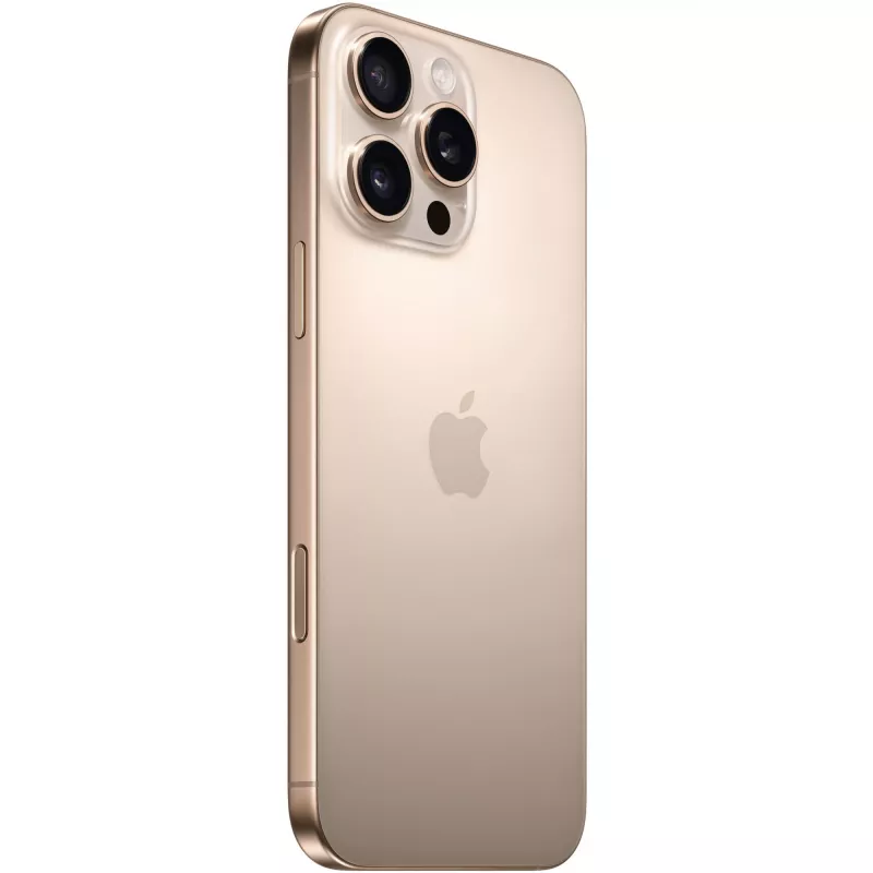Apple iPhone 16 Pro Max 5G smartfón, Dual SIM, 1 TB, 6,9" OLED 2868 x 1320, 120 Hz, Desert Titanium