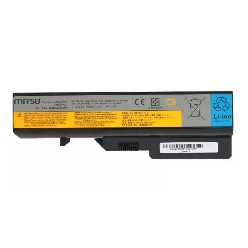 Batéria pre Lenovo IdeaPad G460, G560 4400 mAh (48 Wh) 10,8 - 11,1 Volt