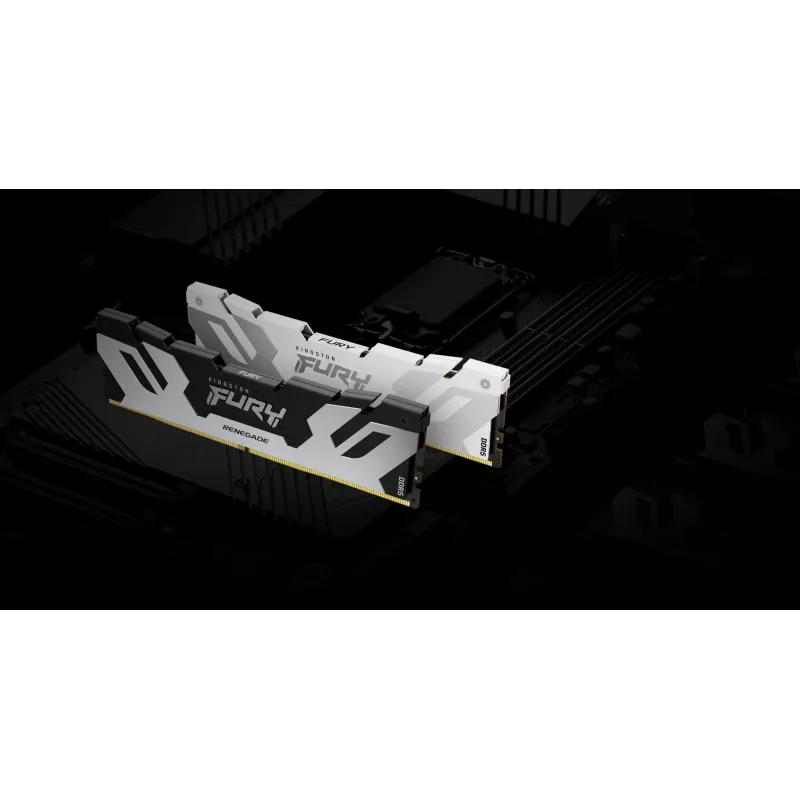 DIMM 32 GB DDR5-6400 (2x 16 GB) Dual-Kit, pamäť biela, KF564C32RWK2-32, Renegade, INTEL XMP