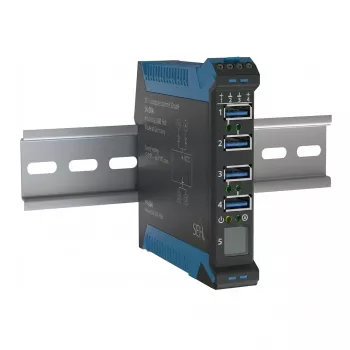 SEH IH-304 USB hub 3.0 DIN lišta 4xUSB3.0 - hub (M07250)