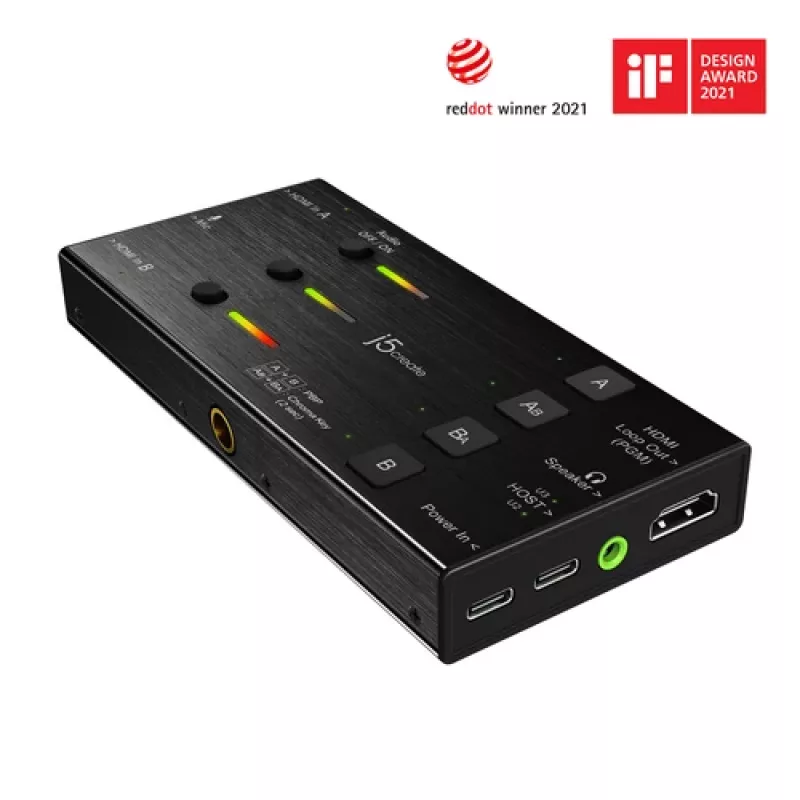 j5create JVA06-N - adaptér na nahrávanie videa - USB-C 3.0