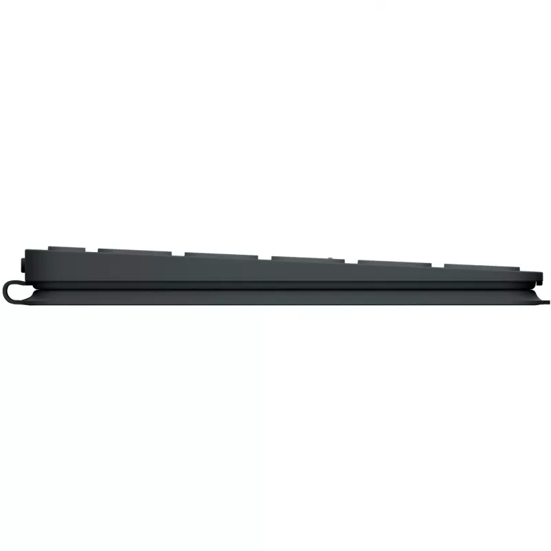 Logitech Keys-To-Go 2 pre iPad – klávesnica – integrovaný kryt – bezdrôtová – Bluetooth LE – QWERTZ – švajčiarske rozloženie – grafitová (920-013008)