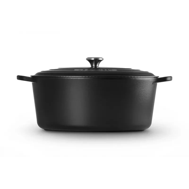 Le Creuset Signature 13,9 l oválna čierna