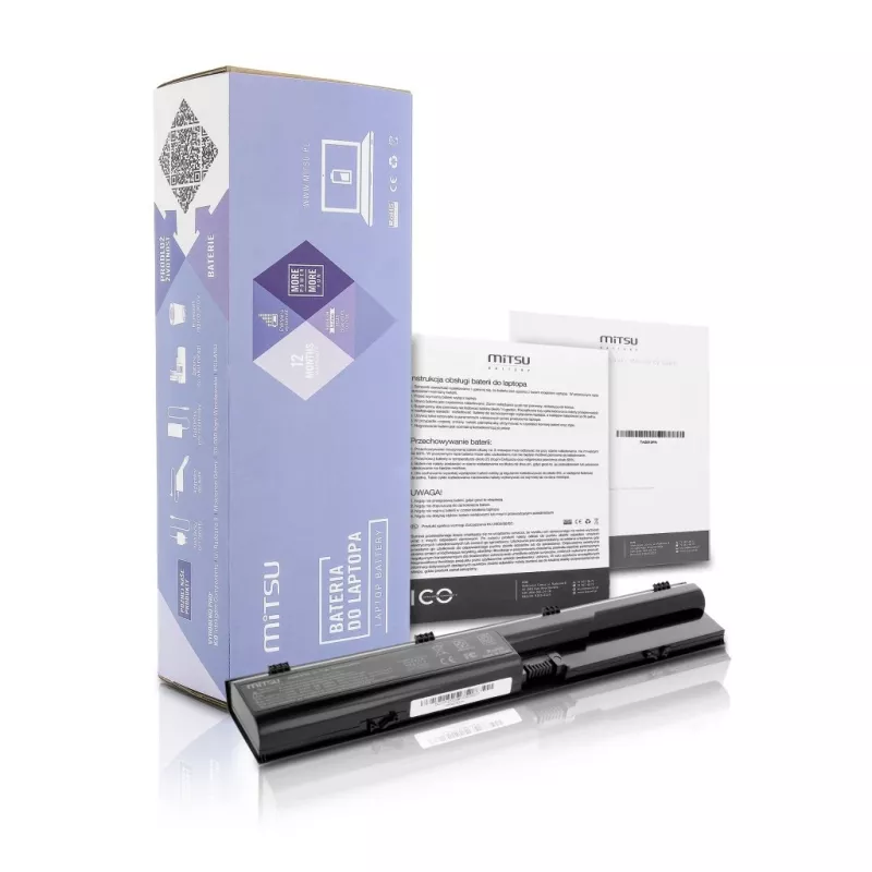 Batéria pre HP ProBook 4330s, 4530s 4400 mAh (48 Wh) 10,8 - 11,1 V