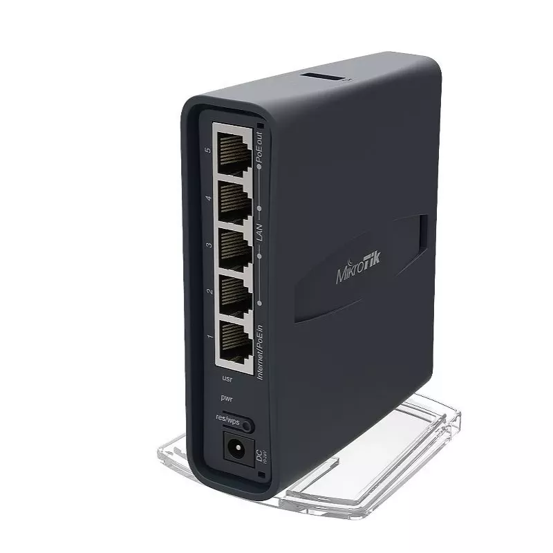 Mikrotik hAP ac lite tower čierny Power over Ethernet (PoE)