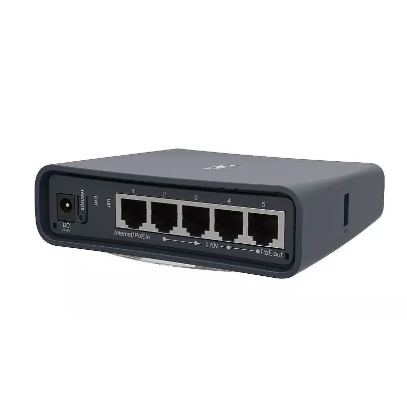 Mikrotik hAP ac lite tower čierny Power over Ethernet (PoE)