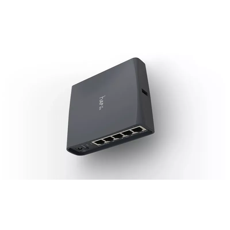 Mikrotik hAP ac lite tower čierny Power over Ethernet (PoE)