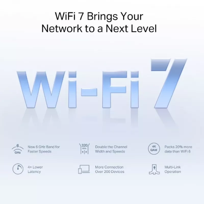 MERCUSYS Halo H47BE, Halo Mesh Wi-Fi 7 systém, balenie 2 ks