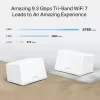 MERCUSYS Halo H47BE, Halo Mesh Wi-Fi 7 systém, balenie 2 ks