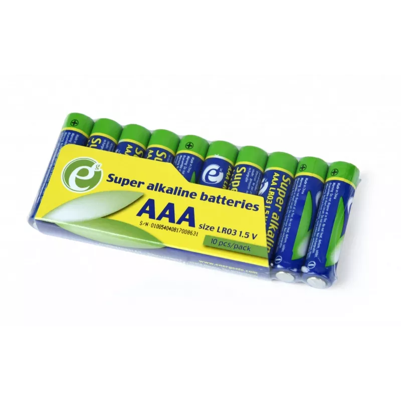 GEMBIRD Super Alkaline AAA batérie balenie 10 ks