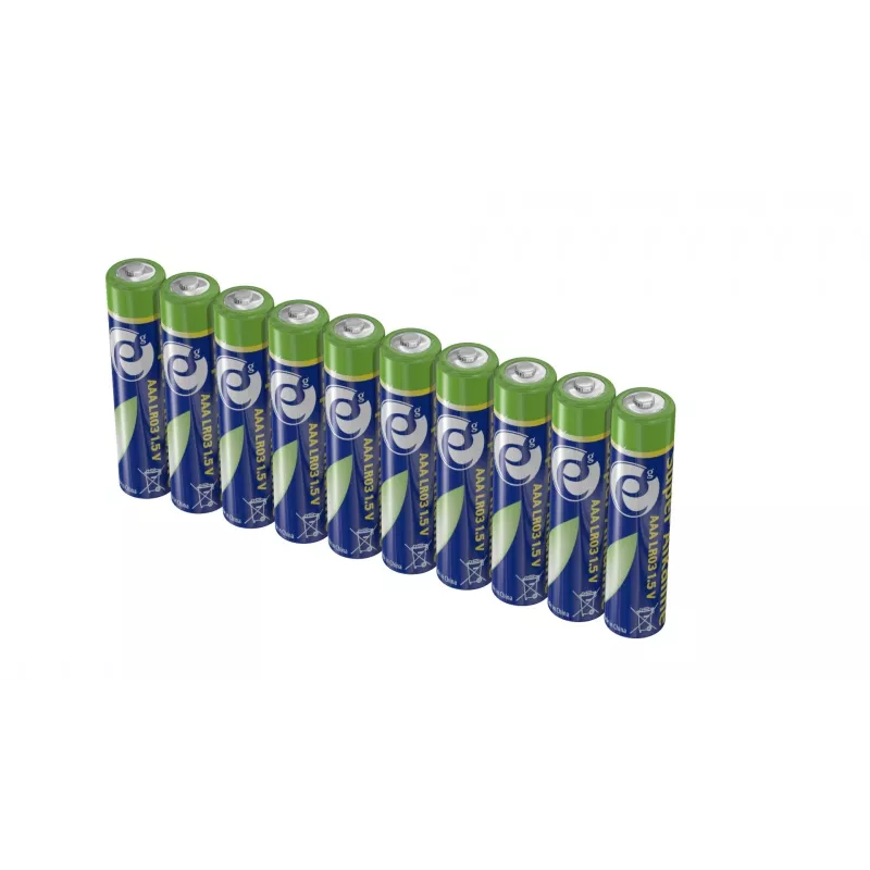 GEMBIRD Super Alkaline AAA batérie balenie 10 ks
