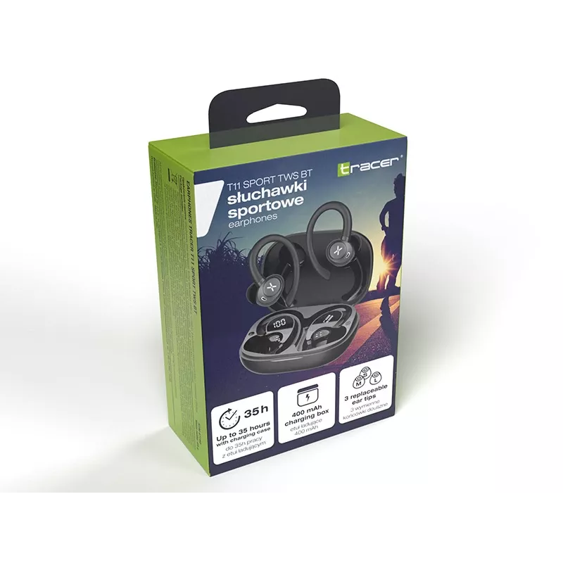 Slúchadlá TRACER T11 SPORT TWS BT