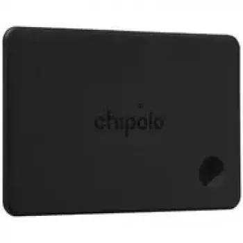 Chipolo CARD – bezdrôtový, nabíjateľný, tenký Bluetooth tracker pre iOS & Android, antracit