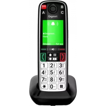 Gigaset EASY 500 DECT nabíjacia základňa s 1 x slúchadlom (SOS / LS life style) - čierna