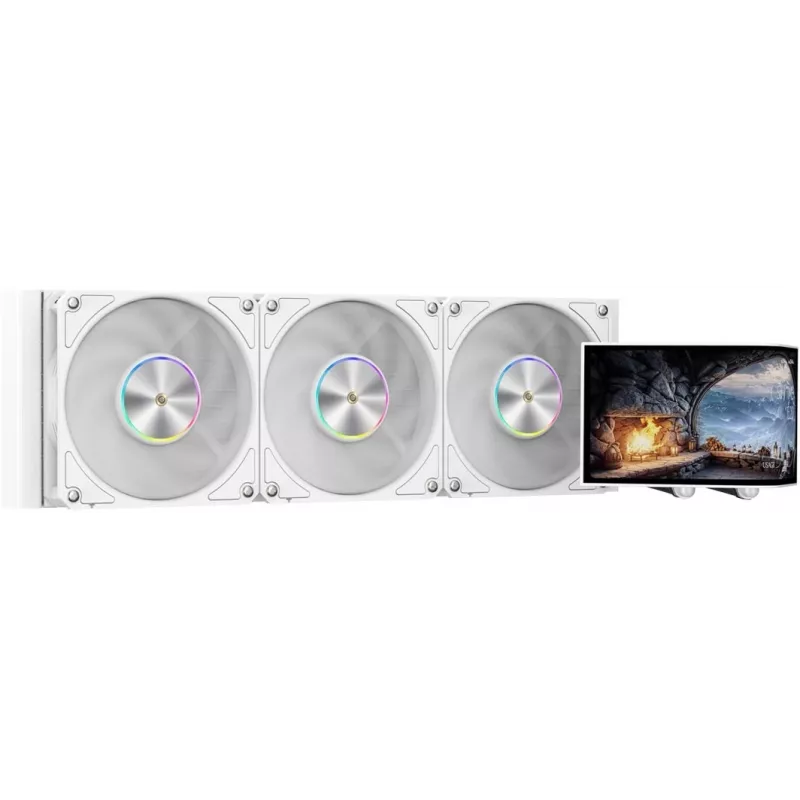 Kvapalinové chladenie Krux HydroArc 360 White (KRXE011)