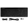 A4Tech Fstyler FBK27C AS Tichá klávesnica 2,4GHz+BT, čierna