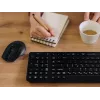 A4Tech Fstyler FBK27C AS Tichá klávesnica 2,4GHz+BT, čierna