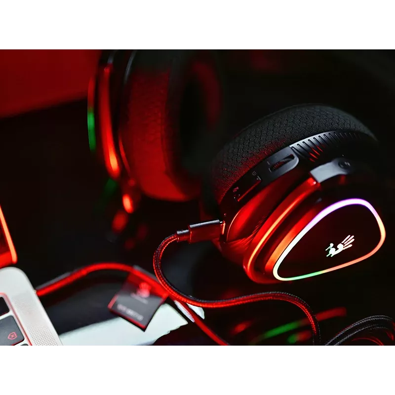 A4Tech 47751 Bloody MR710 RGB herný bezdrôtový headset, čierna