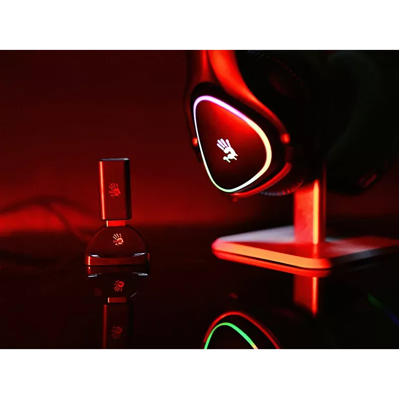 A4Tech 47751 Bloody MR710 RGB herný bezdrôtový headset, čierna