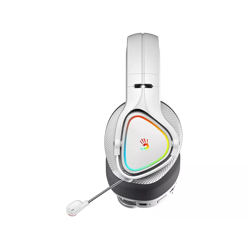 A4Tech 47752 Bloody MR710 RGB herný bezdrôtový headset, sivá