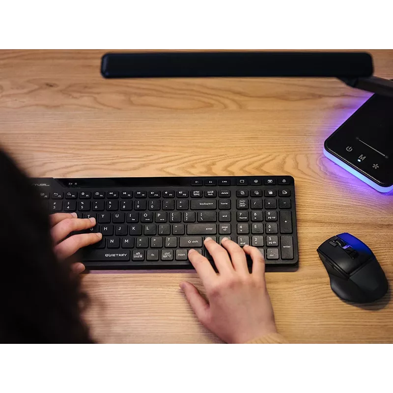 A4Tech 47725 Fstyler FB45 CS Air2 RF kamenná sivá