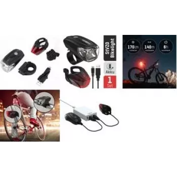 Ansmann osvetlenie na bicykel set svetlo na bicykel set (1600-0254)