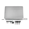 USB3.2 dokovacia stanica USB-C, 12 portov, PD