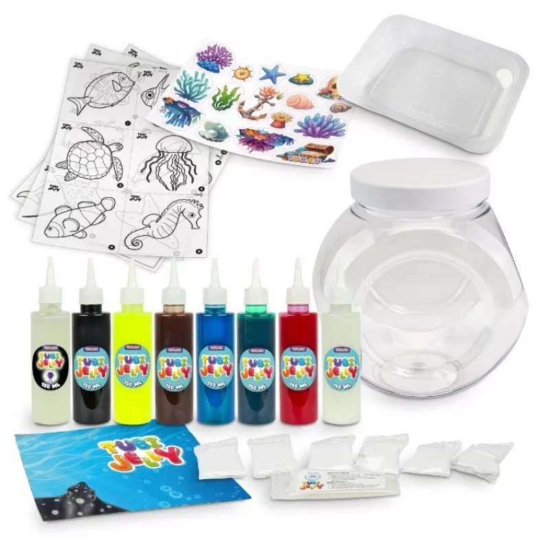 Tubi Jelly Ocean sada – veľké akvárium, 8 farieb