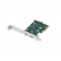 Sieťová karta PCI Express x1 -> 2x USB-C 3.2 Gen 2x1 LED Low Profile