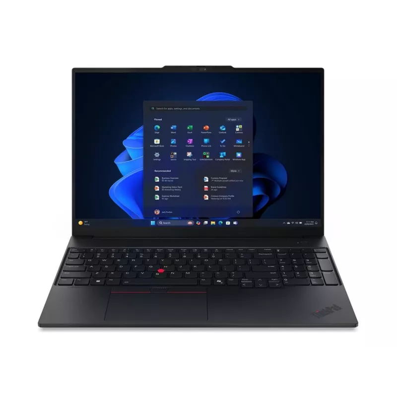LENOVO ThinkPad E16 Gen 3 Intel Core Ultra 5 228V 16 inch WUXGA 32 GB 512 GB SSD M.2 2242 PCIe Intel Arc Graphics 130V W11P 3Y Carry-in