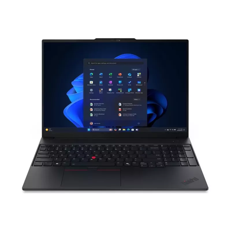 LENOVO ThinkPad E16 Gen 3 Intel Core Ultra 5 228V 16 inch WUXGA 32 GB 512 GB SSD M.2 2242 PCIe Intel Arc Graphics 130V W11P 3Y Carry-in