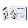 Hub USB 3.2 Gen1 7 portov USB-A/C, vypínač