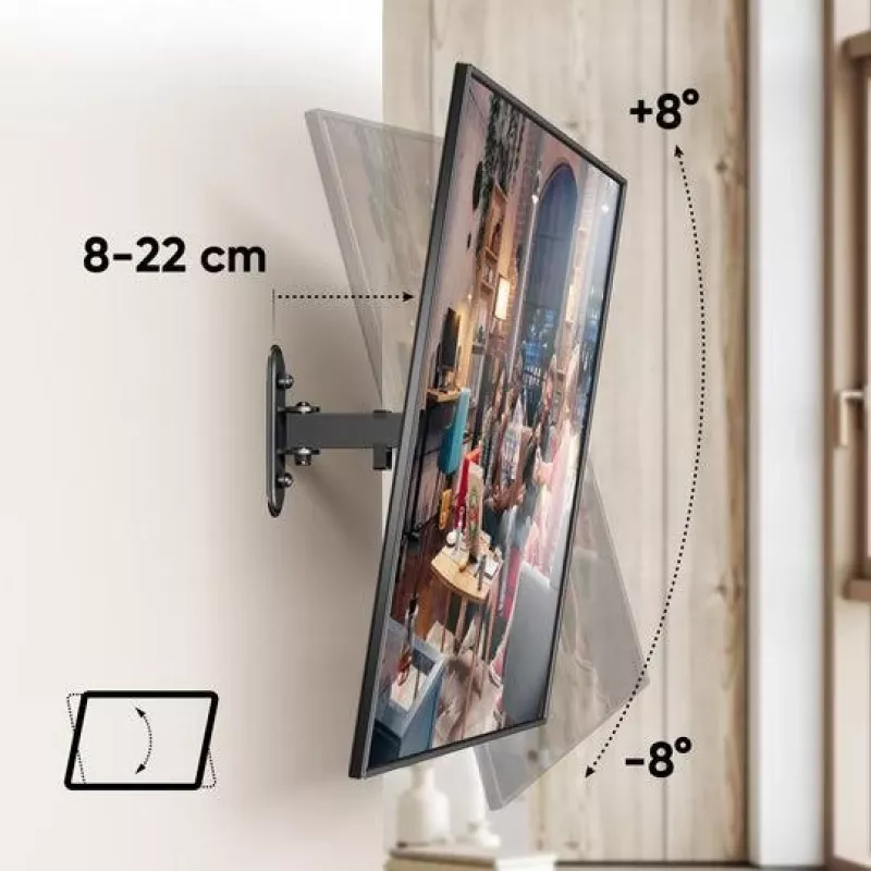 TV držiak na stenu /10-35/SCHWARZ R2-B Onkron